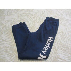 HURLEY NAVY SWEATPANTS YOUTH XL SILKY FABRIC EXCELLENT CONDITION